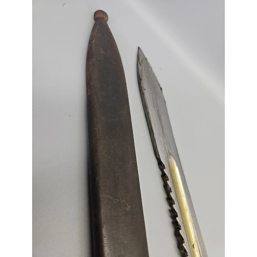 Rare New WWI Swiss Model 1914 Sawback Schmidt Rubin Bayonet H.S. Hans Steimer